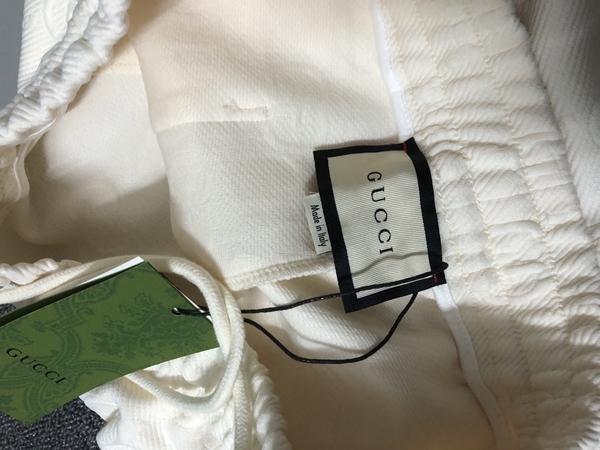 ブランドハーフパンツ細部ディテール